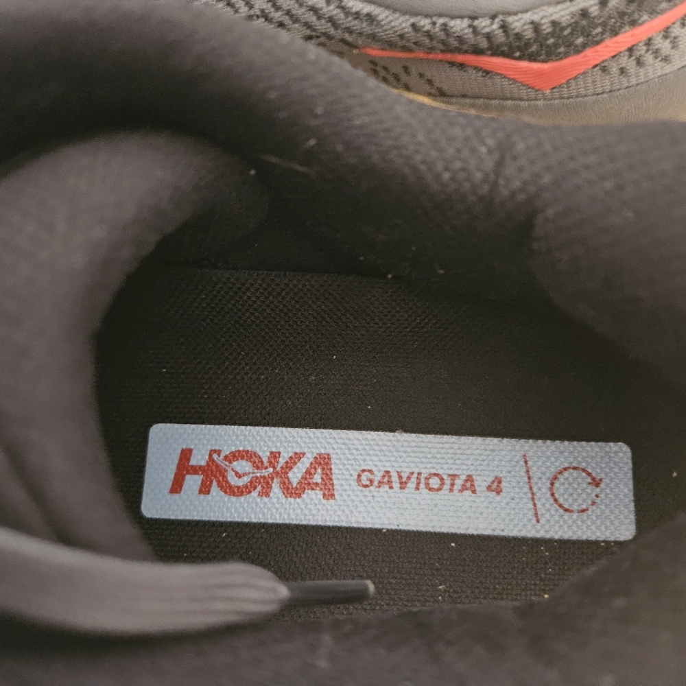 HOKA ONE ONE GAVIOTA 4  MEN'S RUNNING SHOES  CASTLEROCK/ANTHRACITE US 9.5 (Bin10 - Picture 6 of 15